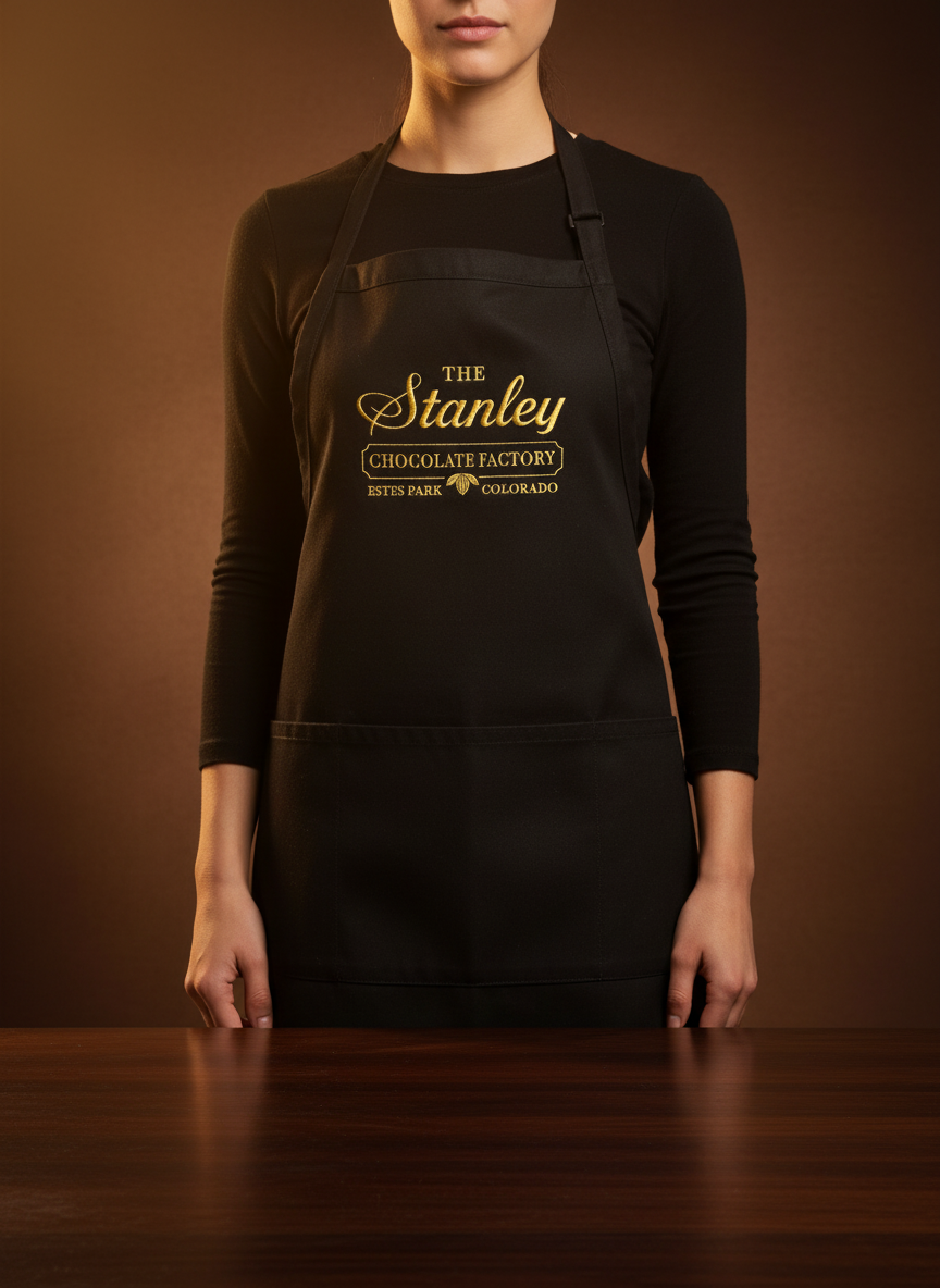 The Stanley Chocolate Factory Embroidered Signature Apron