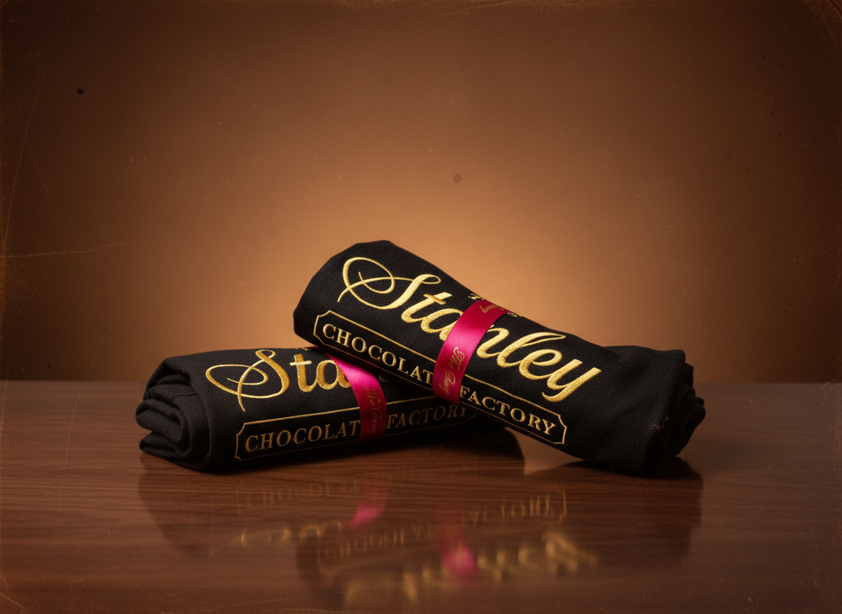 The Stanley Chocolate Factory Embroidered Signature Apron