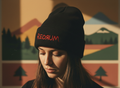 Redrum Embroidered Beanie