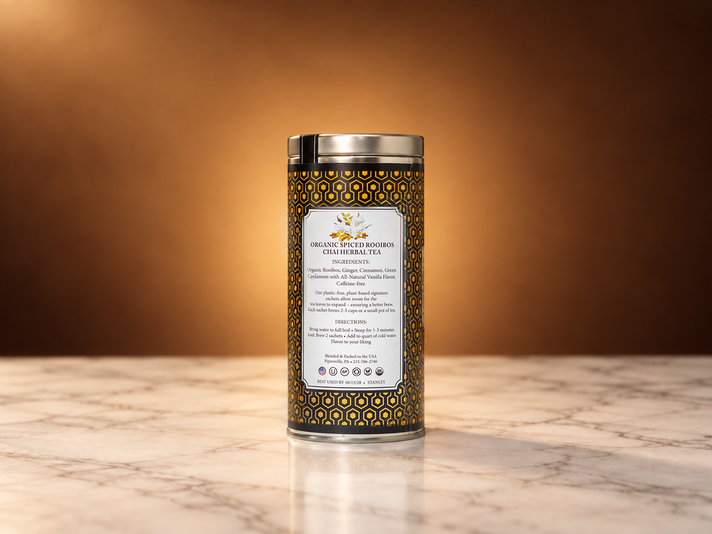 Organic Spiced Rooibos Chai Herbal Tea