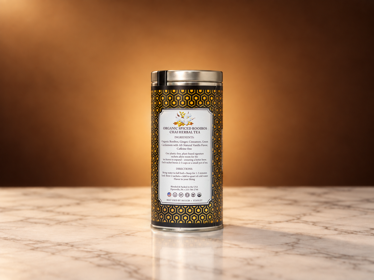 Organic Spiced Rooibos Chai Herbal Tea
