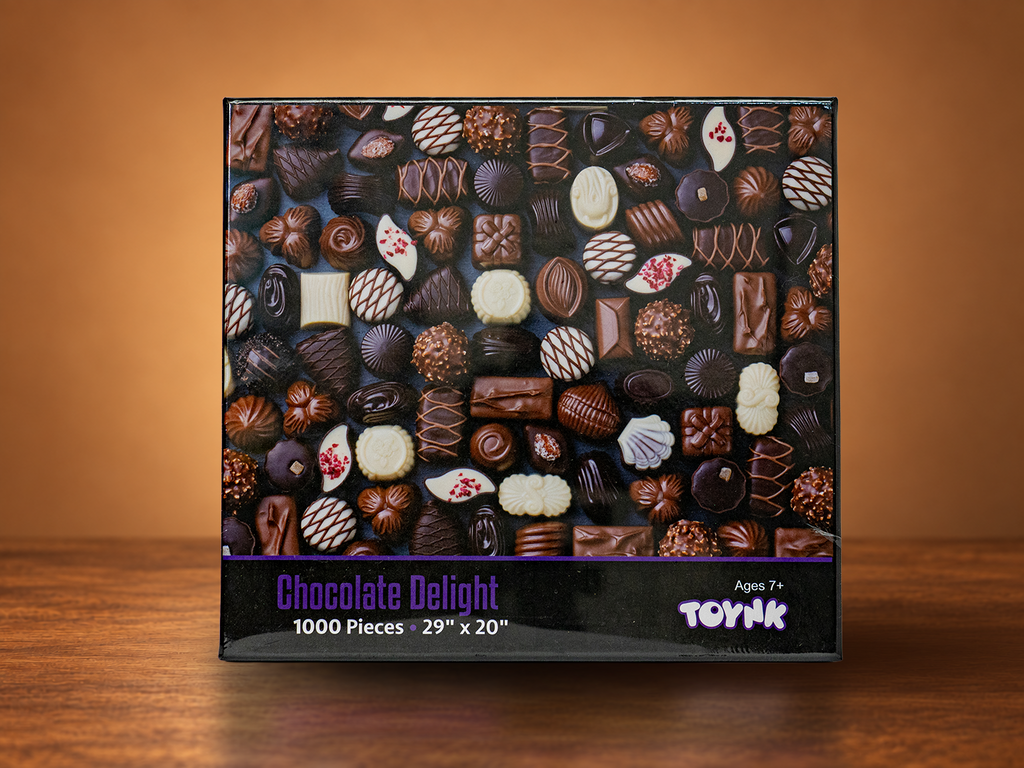 Chocolate Delight 1000-Piece Jigsaw Puzzle by TOYNK