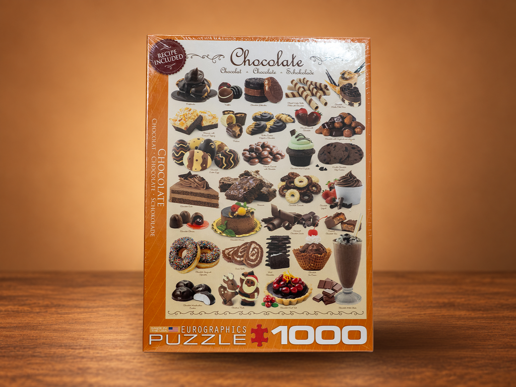 Eurographics Chocolate 1000-Piece Jigsaw Puzzle