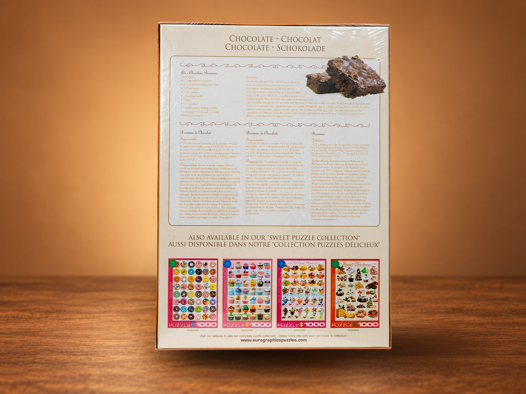 Eurographics Chocolate 1000-Piece Jigsaw Puzzle