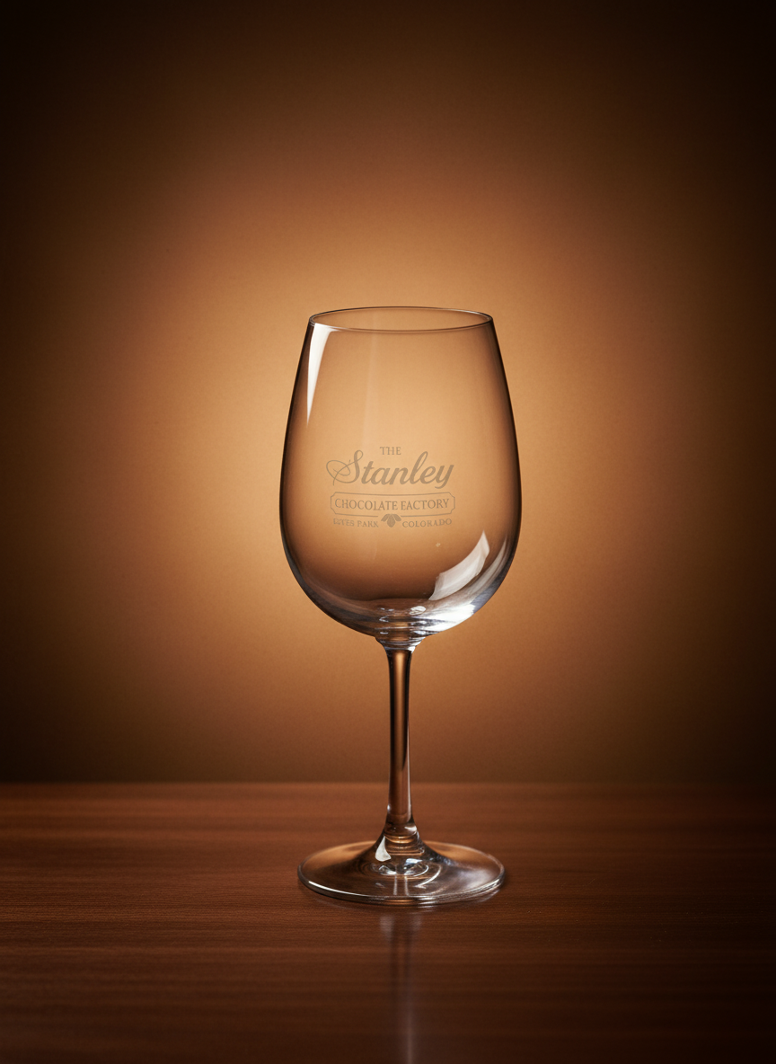 Stanley Chocolate Factory Red Wine Glass