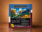 Dowdle Folk Art "Rocky Mountain" 500-Piece Jigsaw Puzzle