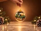 The Stanley Chocolate Factory Steamer Glass Ball Christmas Ornament