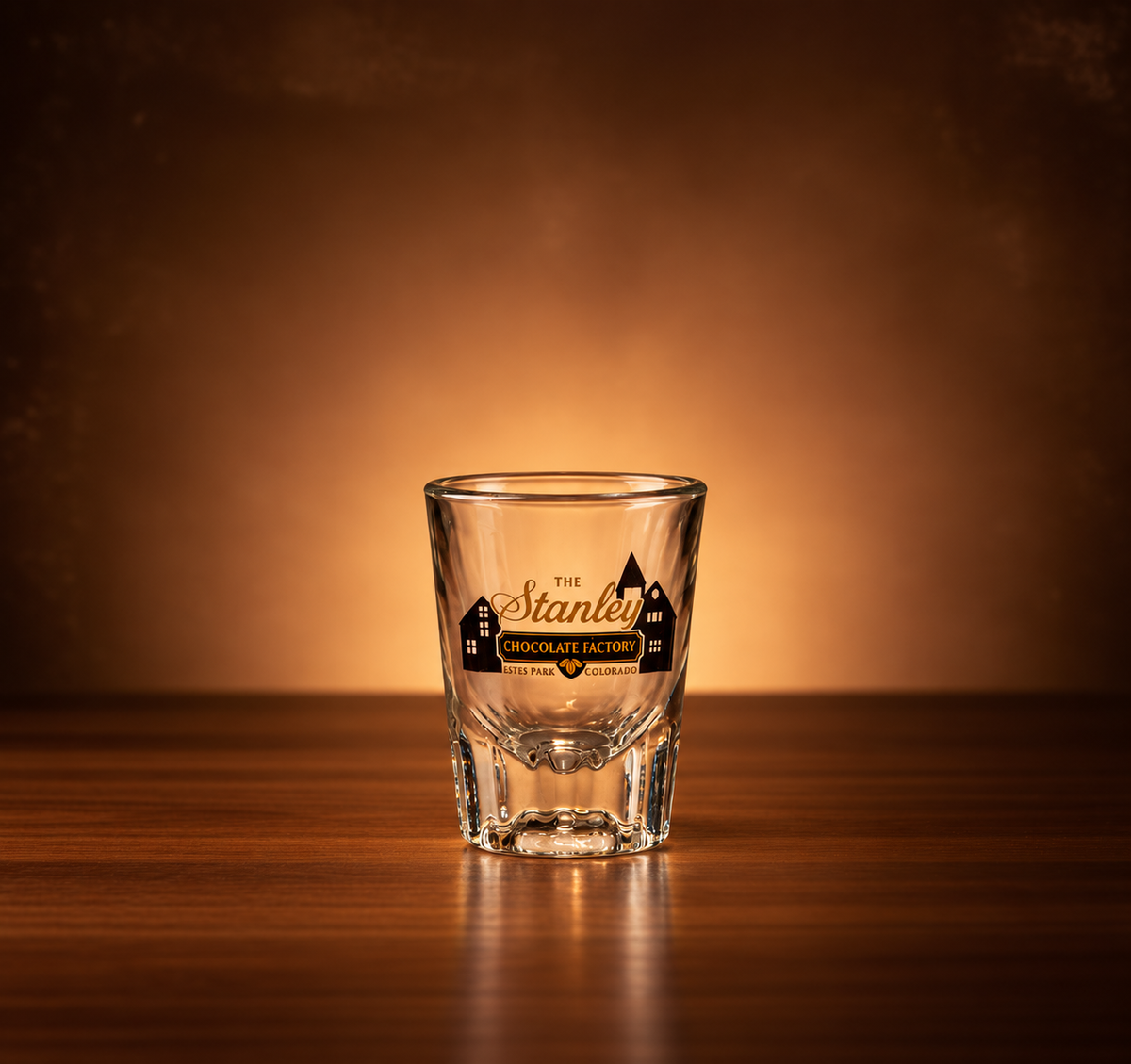The Stanley Chocolate Factory Fluted Shot Glass - 1.5 oz