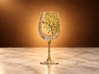 Hand Painted Wine Glass
