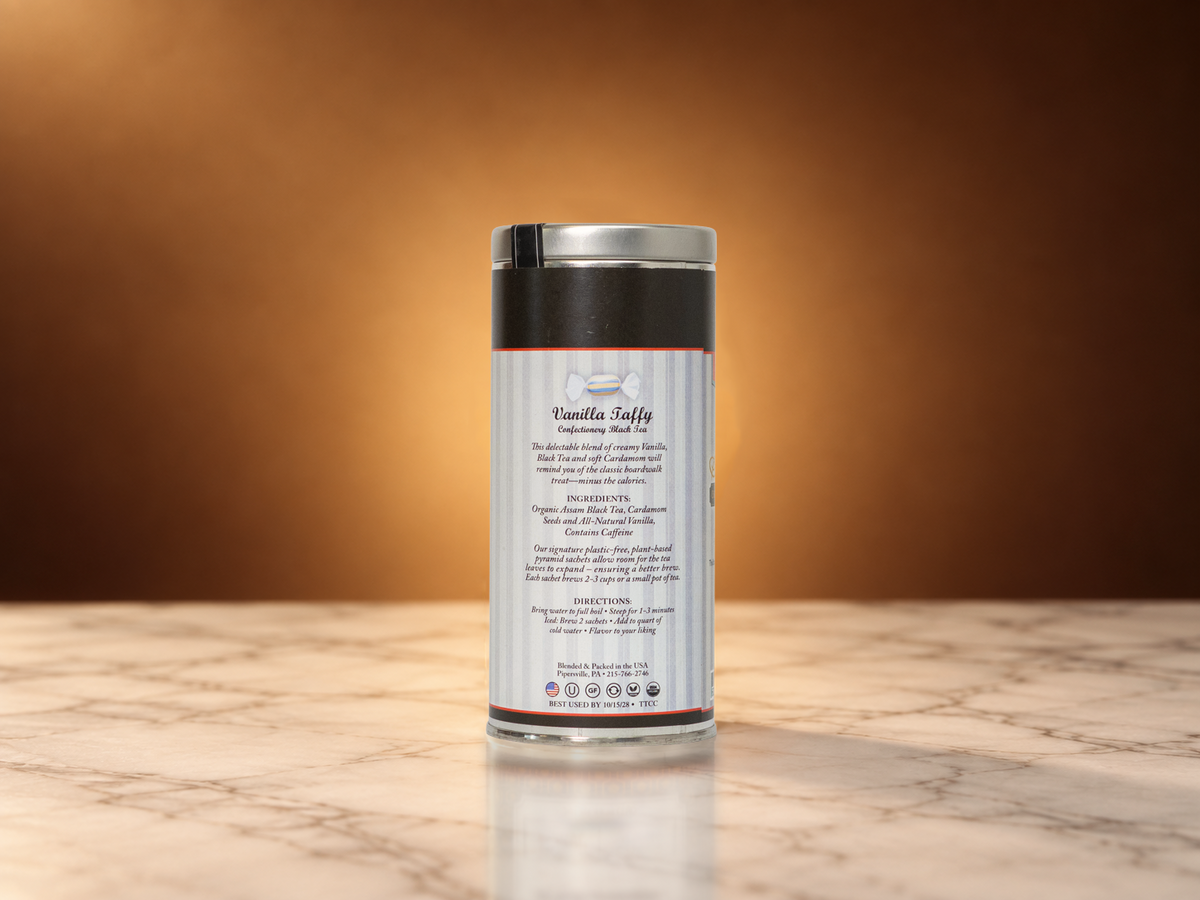 Vanilla Taffy Confectionery Black Tea