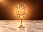 Hand Painted Wine Glass
